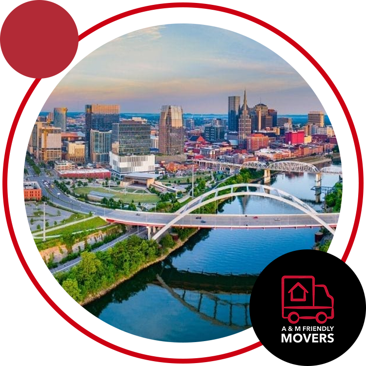 Image of TN city, where A & M Friendly Movers provides moving services.