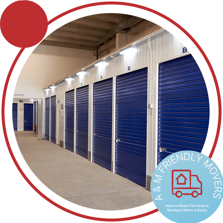 A & M Friendly Movers storage unit two