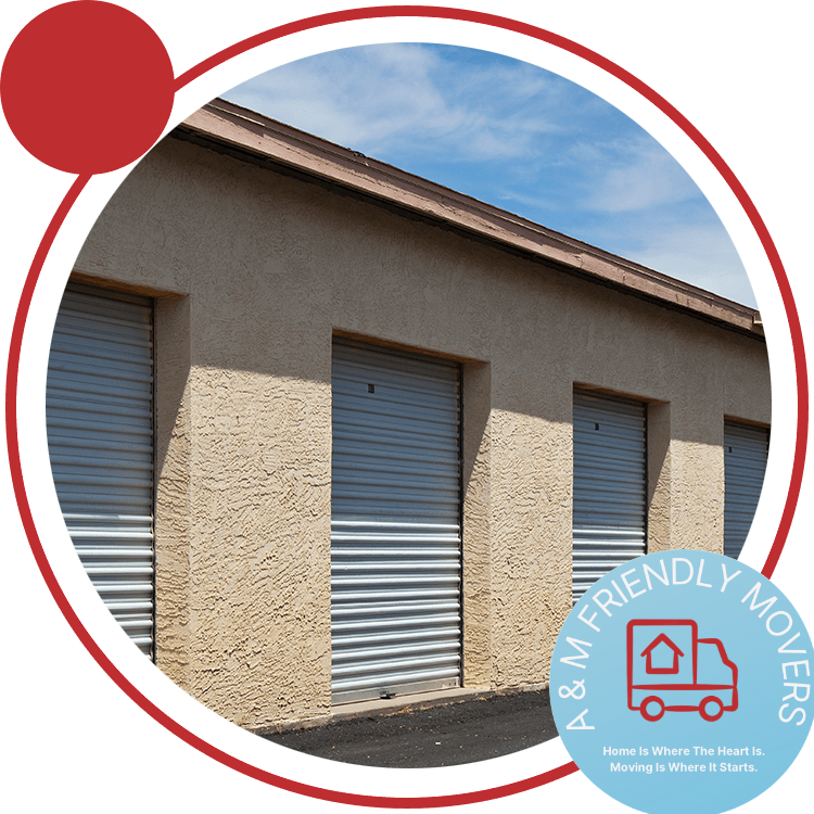 A & M Friendly Movers storage unit one