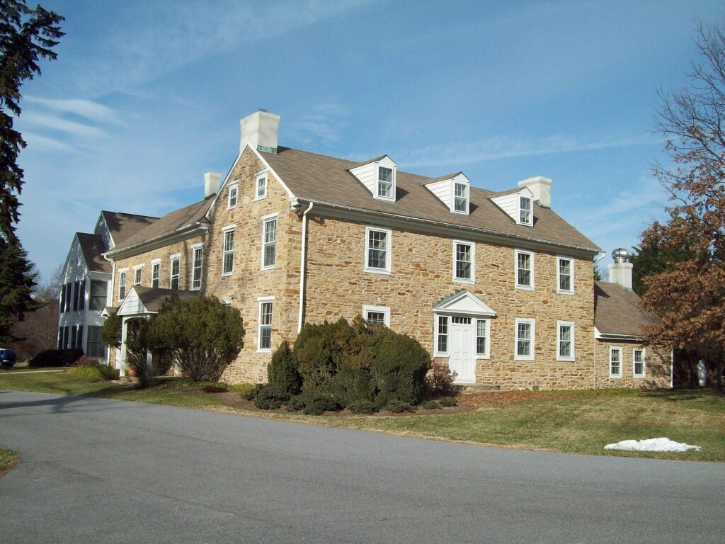 The Meadows, a historic house in Owings Mills, Maryland