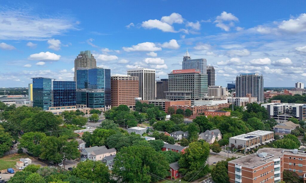 Raleigh, North Carolina skyline