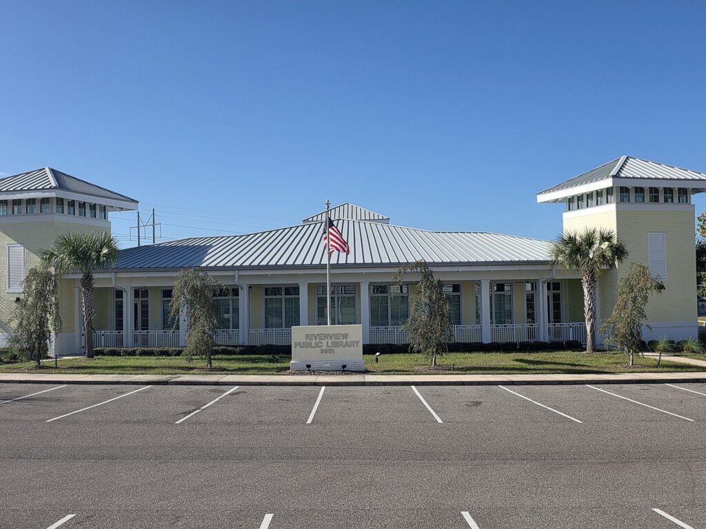 Riverview Public Library on Balm Riverview Road in Riverview, Florida