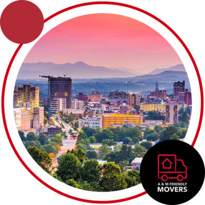 Image of NC city, where A & M Friendly Movers provides moving services.